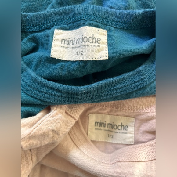 Two Mini Mioche Short Onesies - Picture 2 of 2